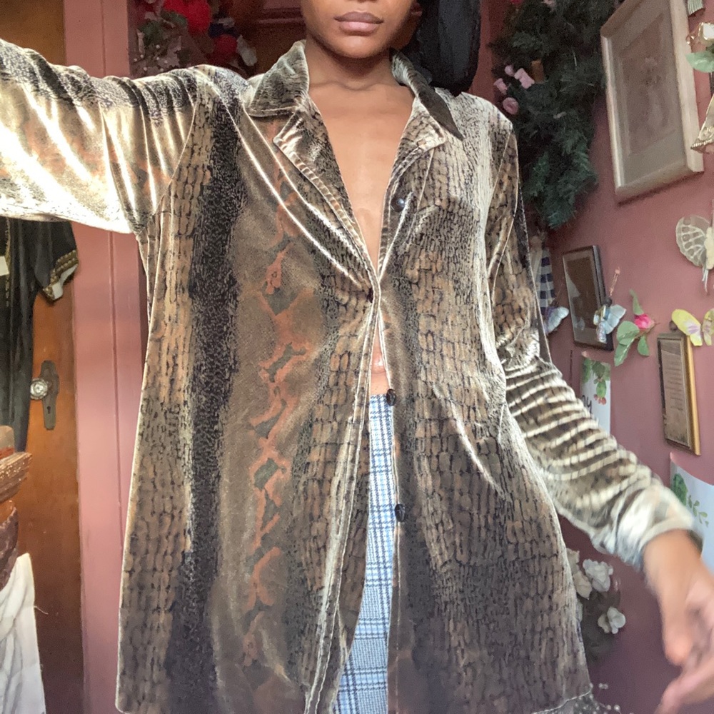 A green blouse